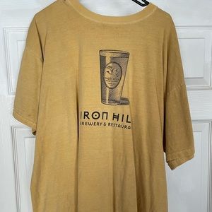 Vintage iron hill brewery t shirt